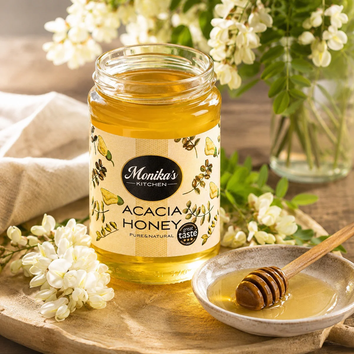 Acacia Honey 500g - Image 3