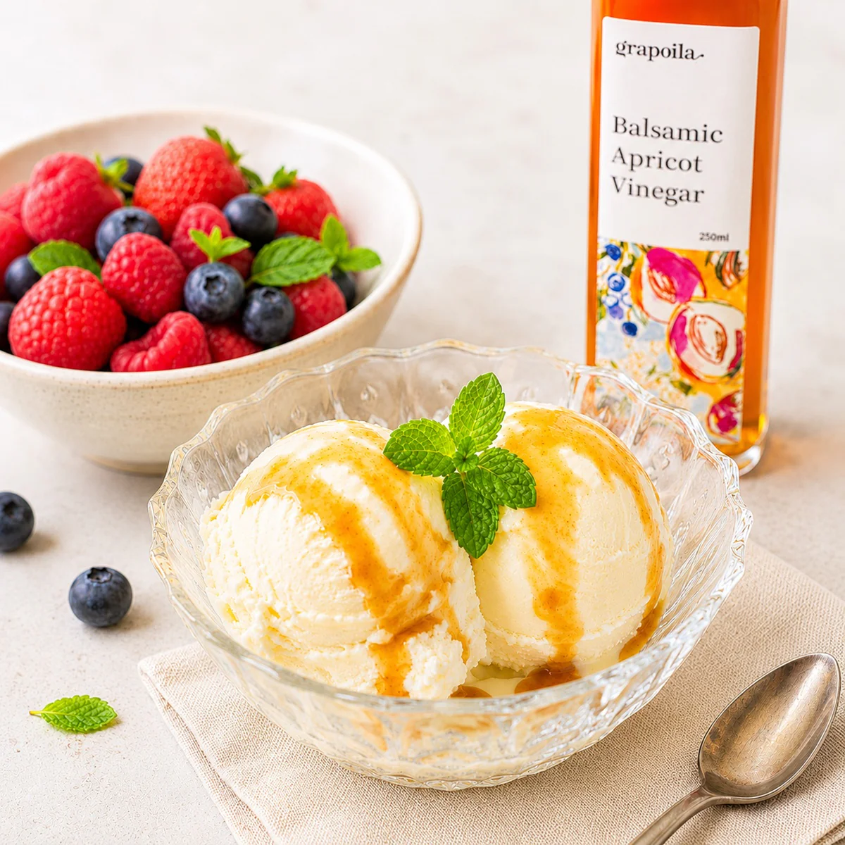 Apricot Balsamic Vinegar 250ml - Image 5