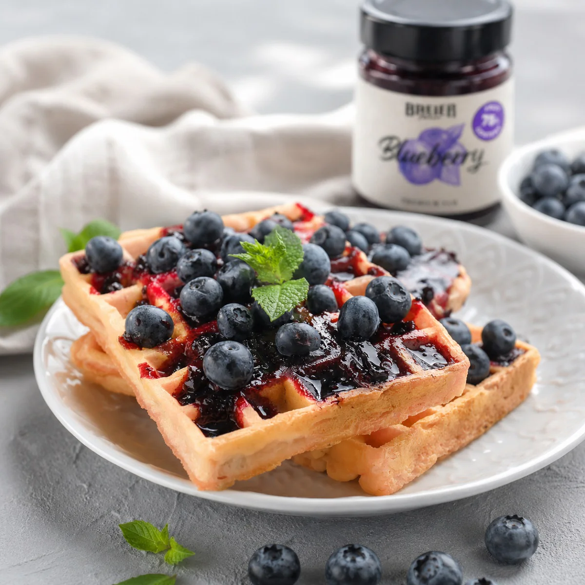 Blueberry Jam 330g - Image 3