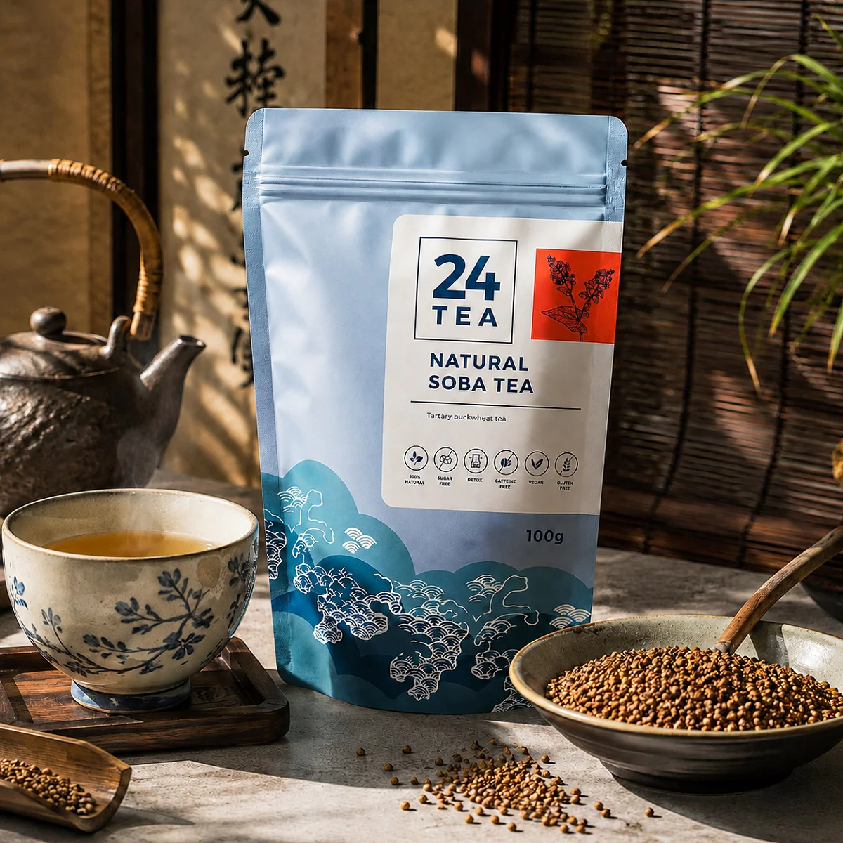 Buckwheat Tea 100g - Image 3