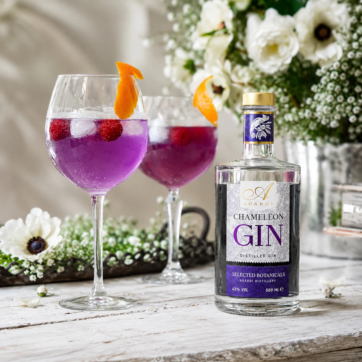 Chameleon Colour Changing Gin 0.5l - Image 4