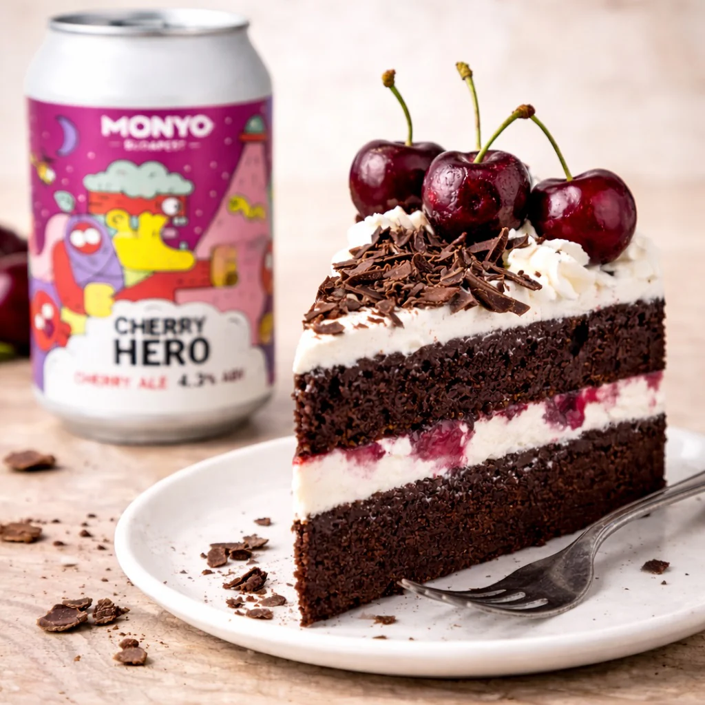 Monyo Cherry Beer 330ml - Image 4