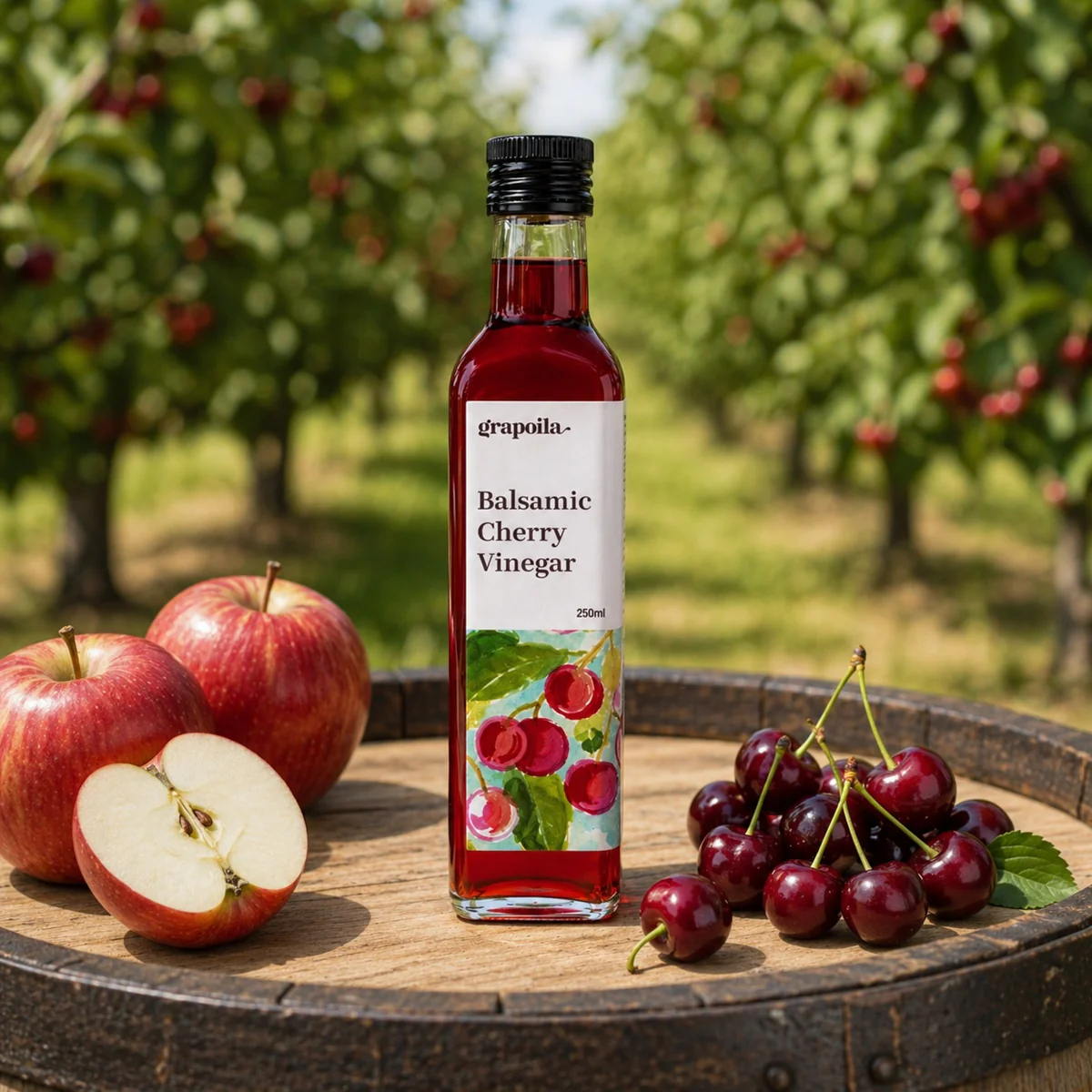 Cherry Balsamic Vinegar 250ml - Image 2
