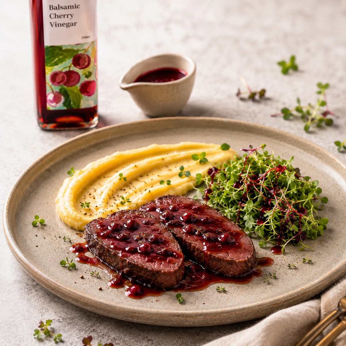 Cherry Balsamic Vinegar 250ml - Image 3