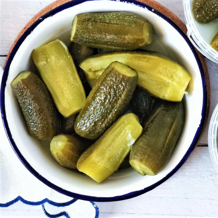 Fermented Cucumbers 720ml - Kovászos Uborka - Image 3