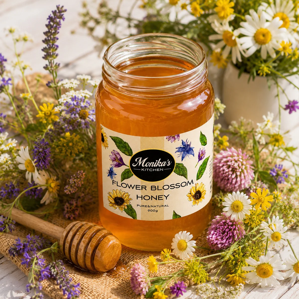 Wildflower Honey 900g - Image 3