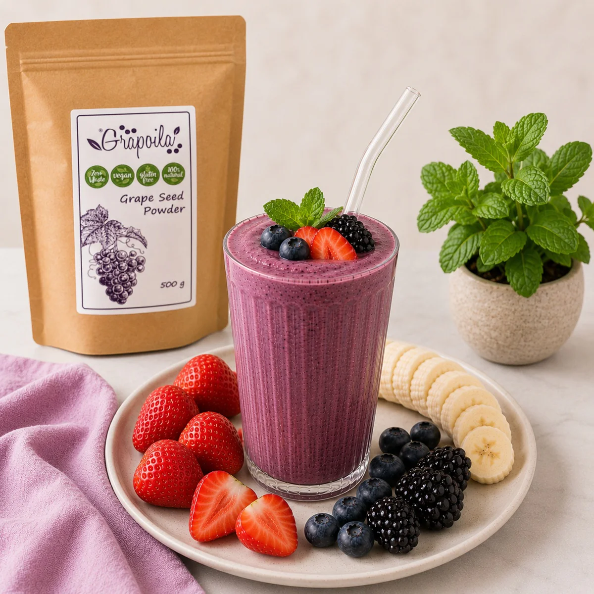 Grape Seed Powder 500g - Image 4