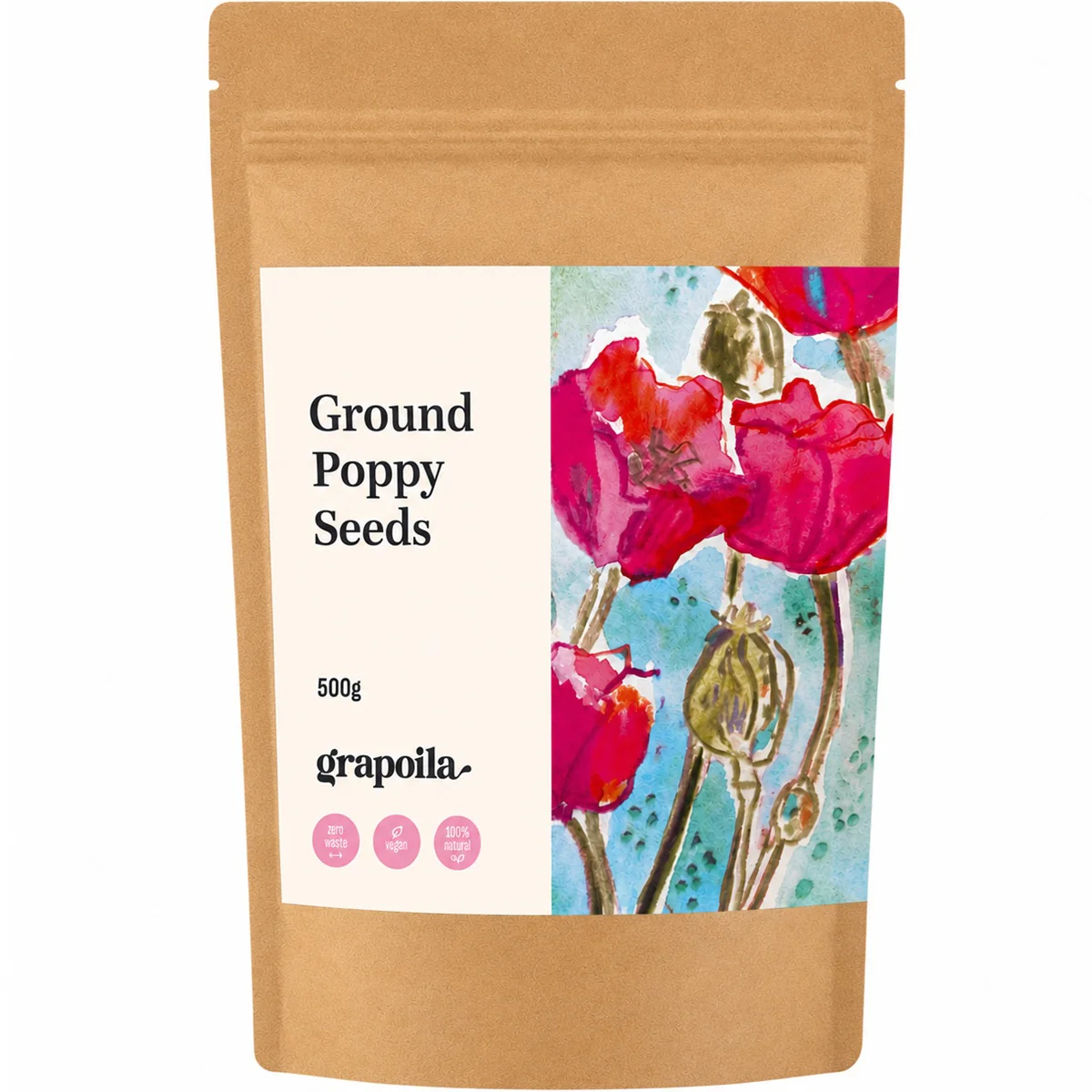 Ground Poppy Seeds 500g