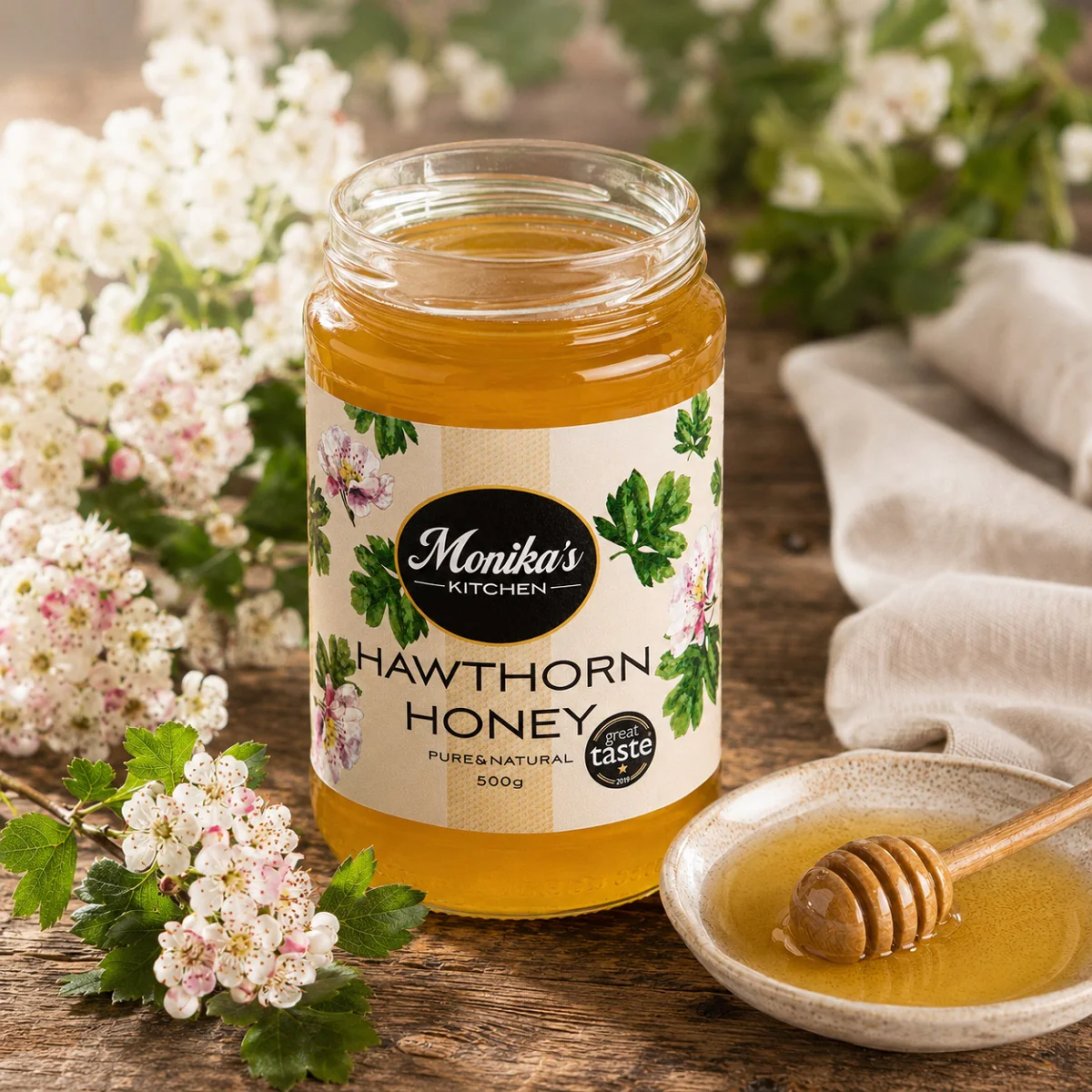 Hawthorn Honey 500g - Image 3
