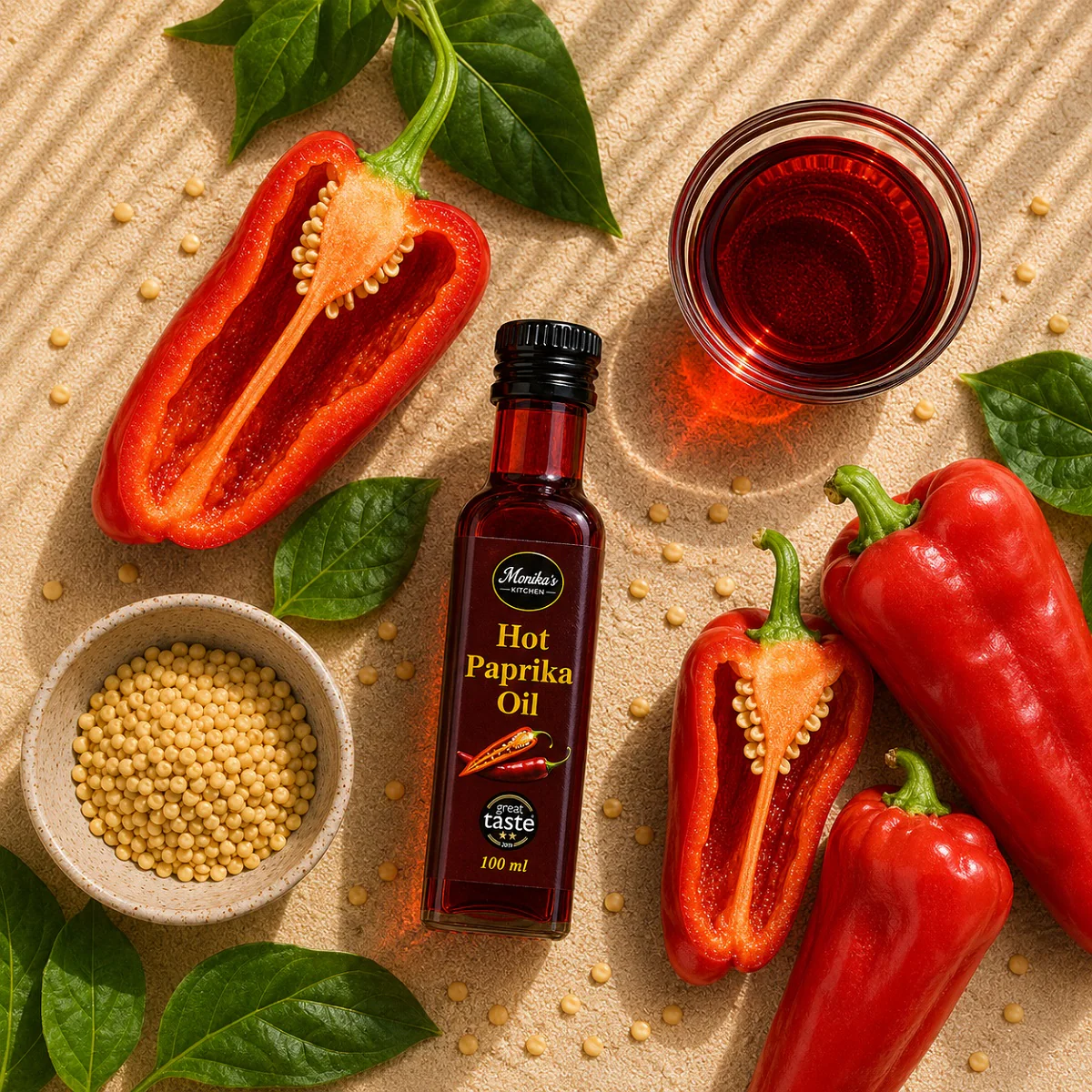 Hot Paprika Oil 100ml - Image 3