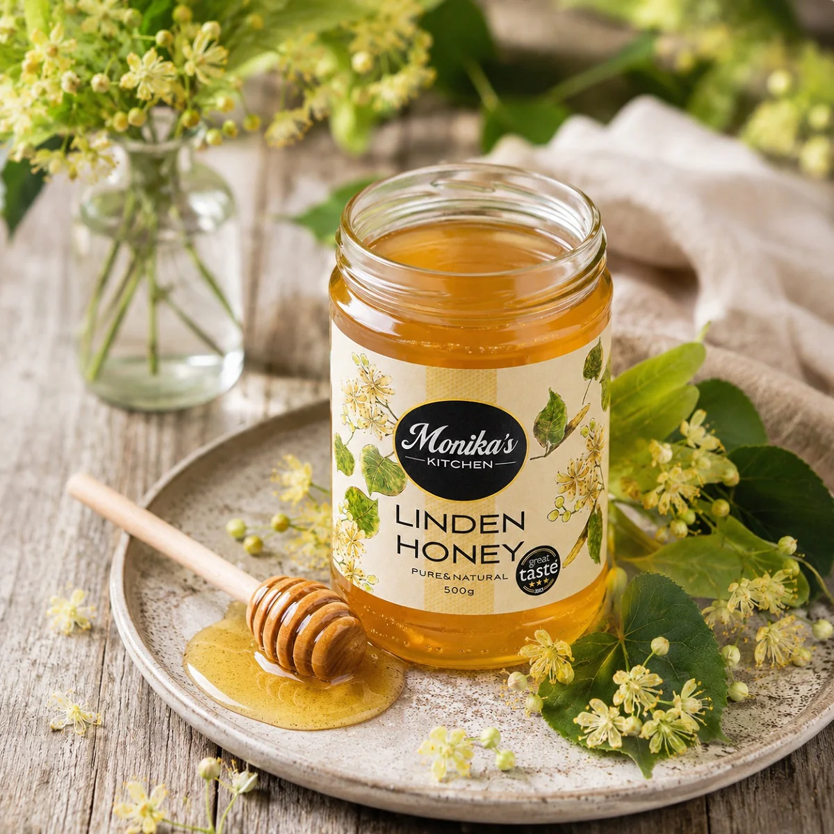 Linden Honey 500g - Image 3