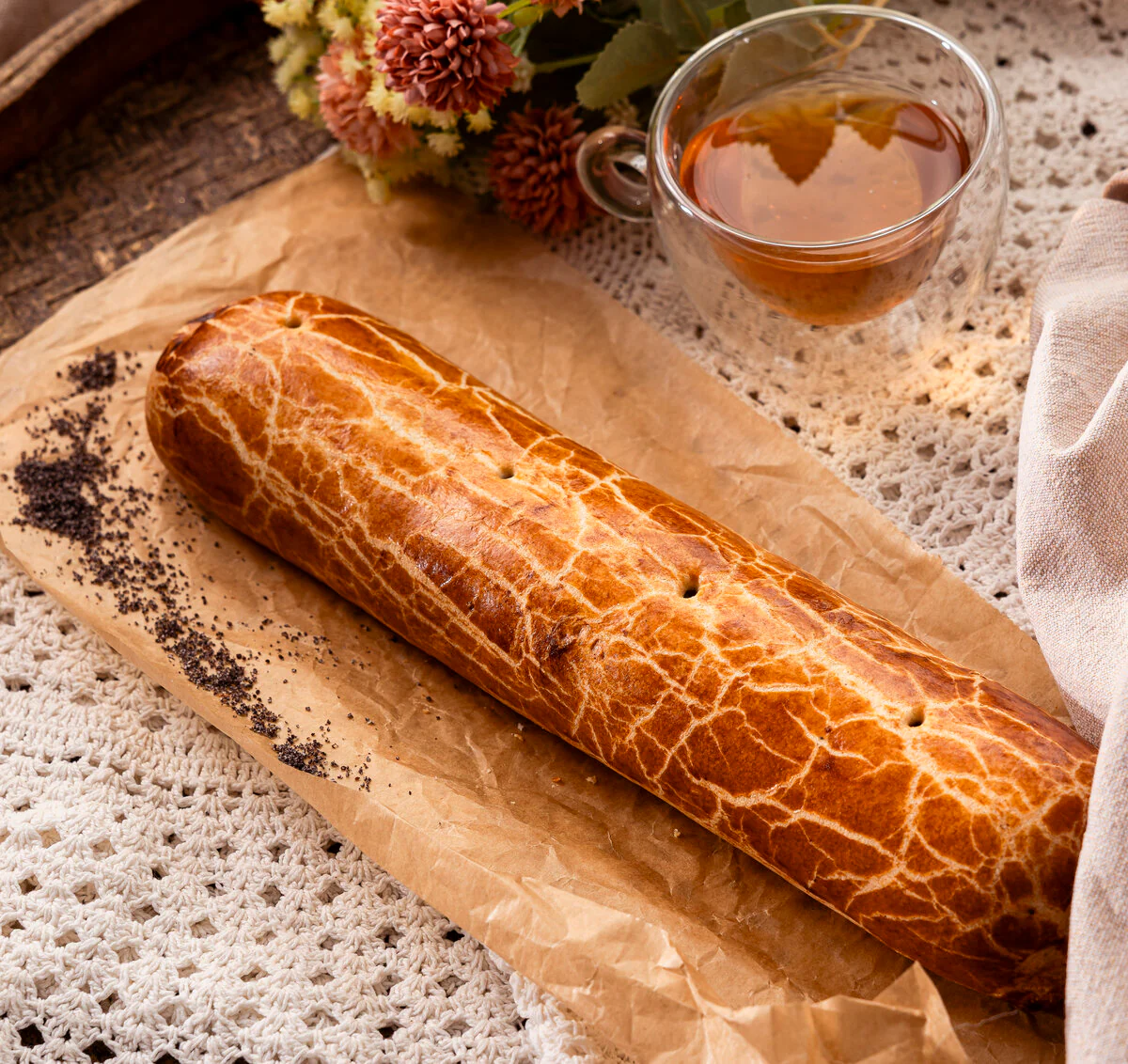 Mohnstrudel 500g - German Poppy Seed Strudel - Image 2