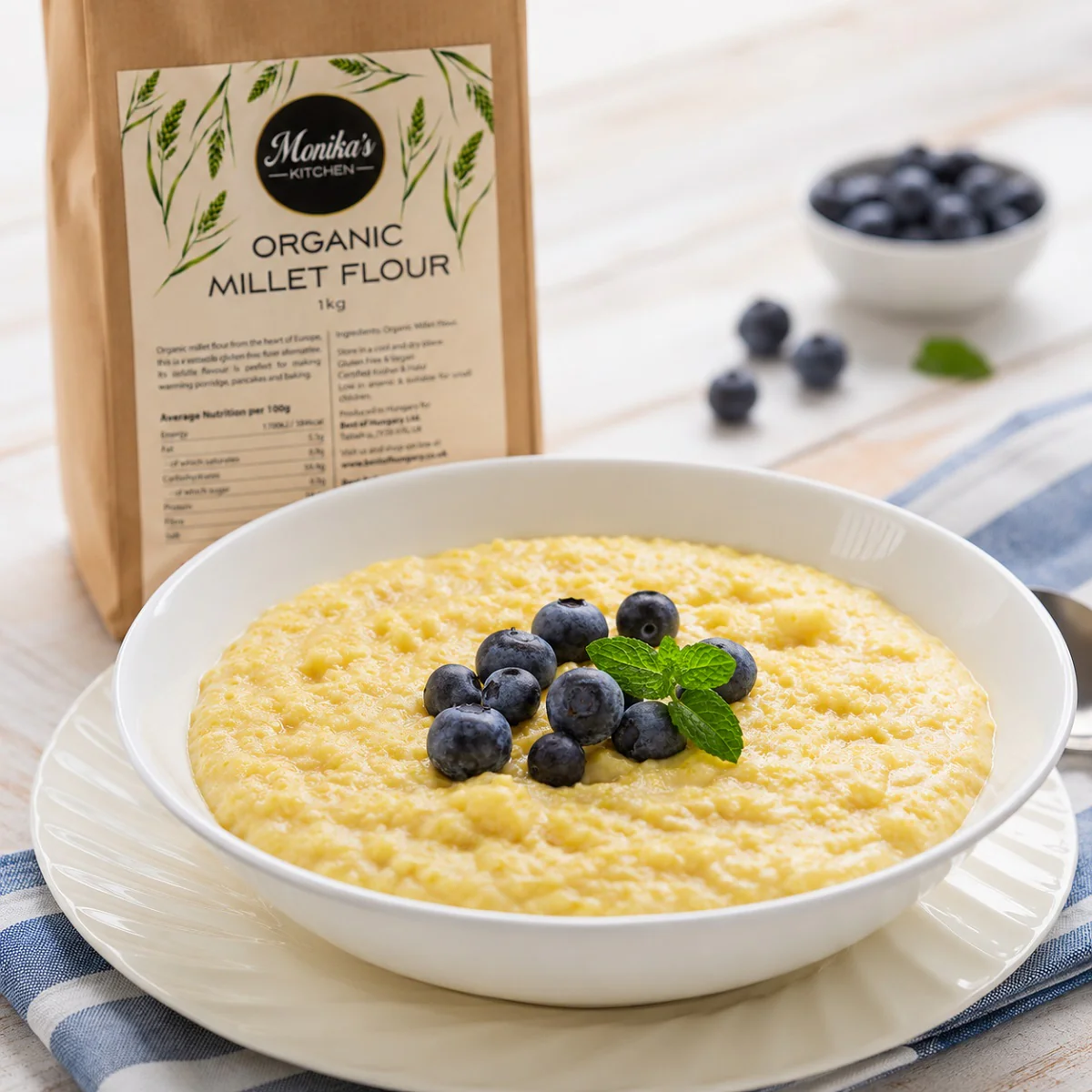 Organic Millet Flour 1kg - Image 4