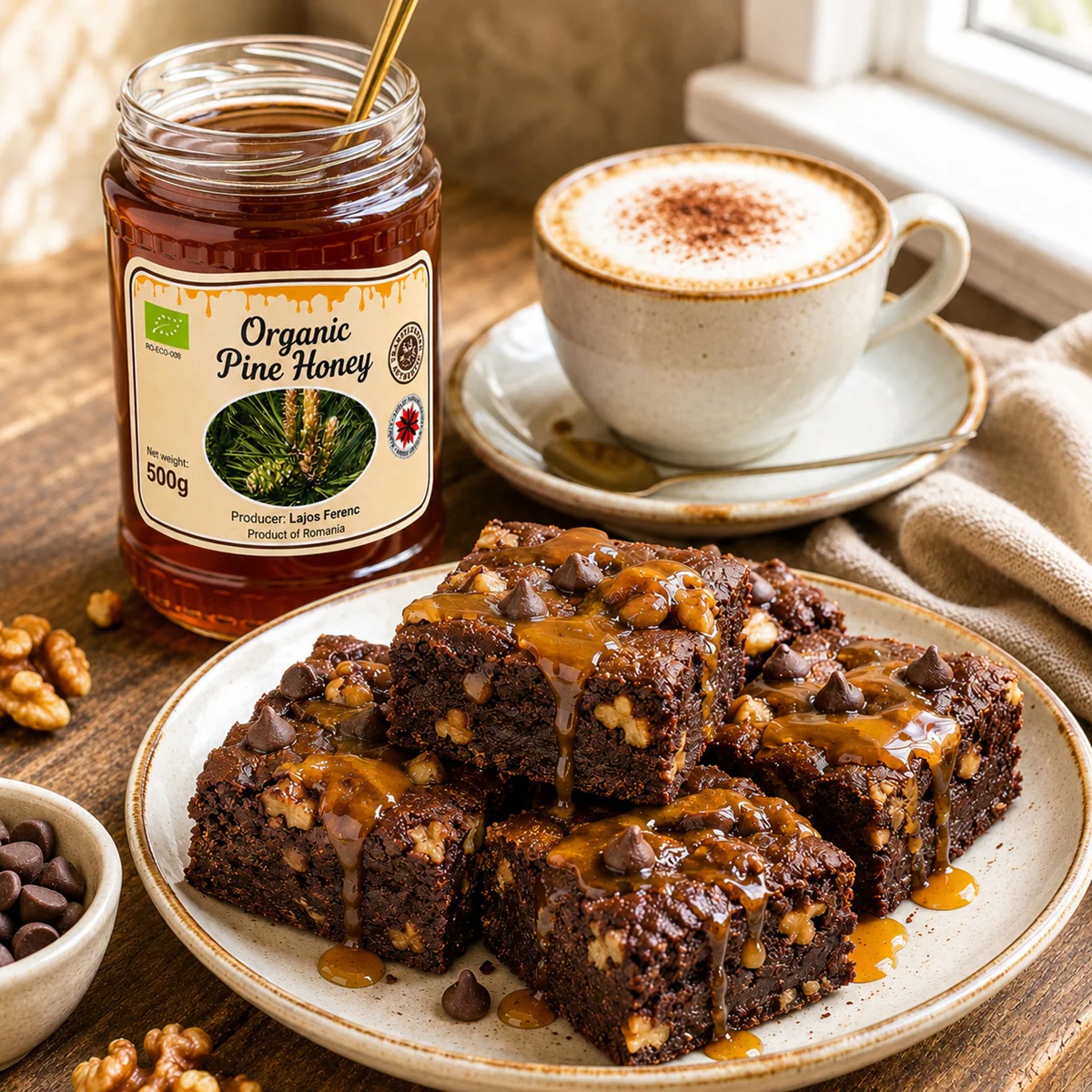 Organic Pine Honey 500g - Image 5