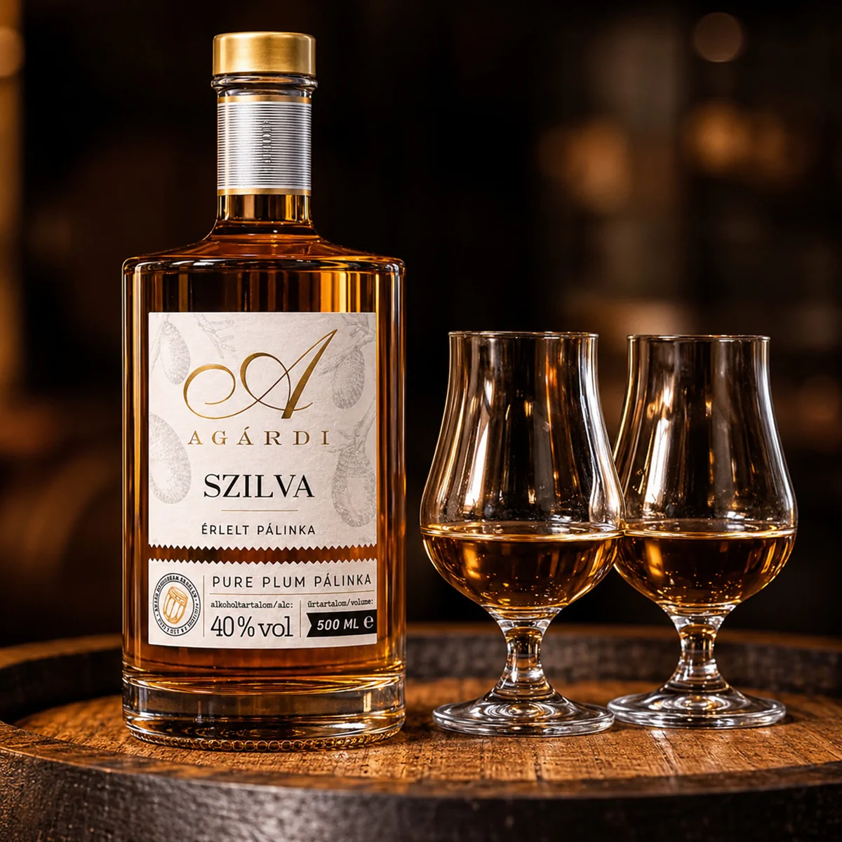Premium Aged Szilva Pálinka 0.5l - Image 3