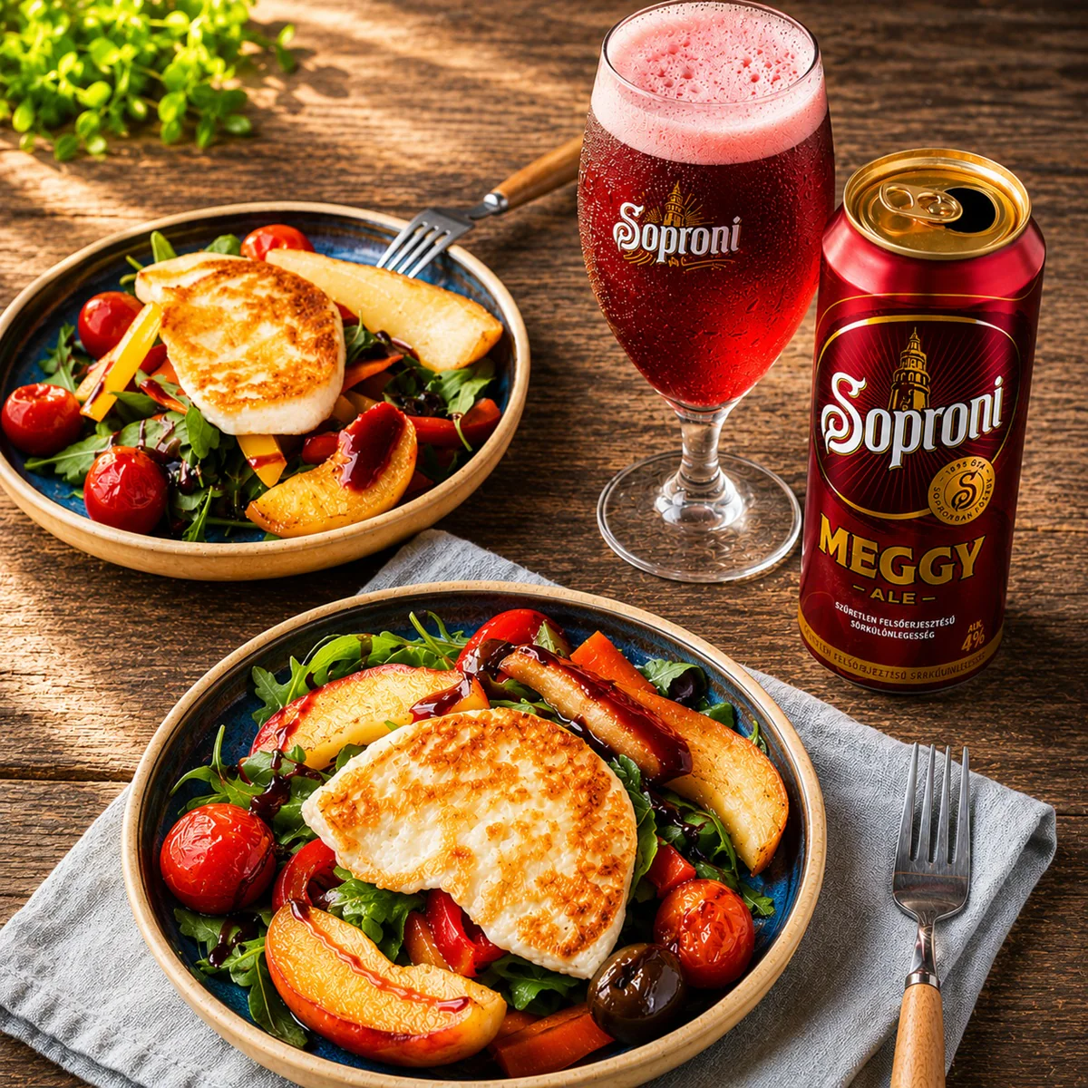 Soproni Sour Cherry Beer 0.5l - Image 3